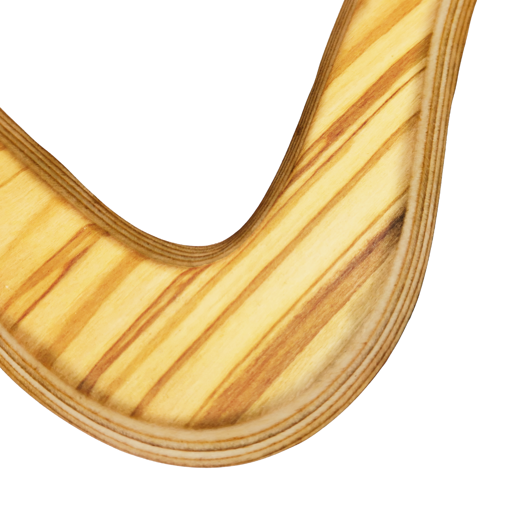 Image of Moilanen Arc Close-Up shot showing pine wood striations