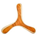 Image of Kugelblitz - Boomerang dynamic shot with rich reddish-brown grain